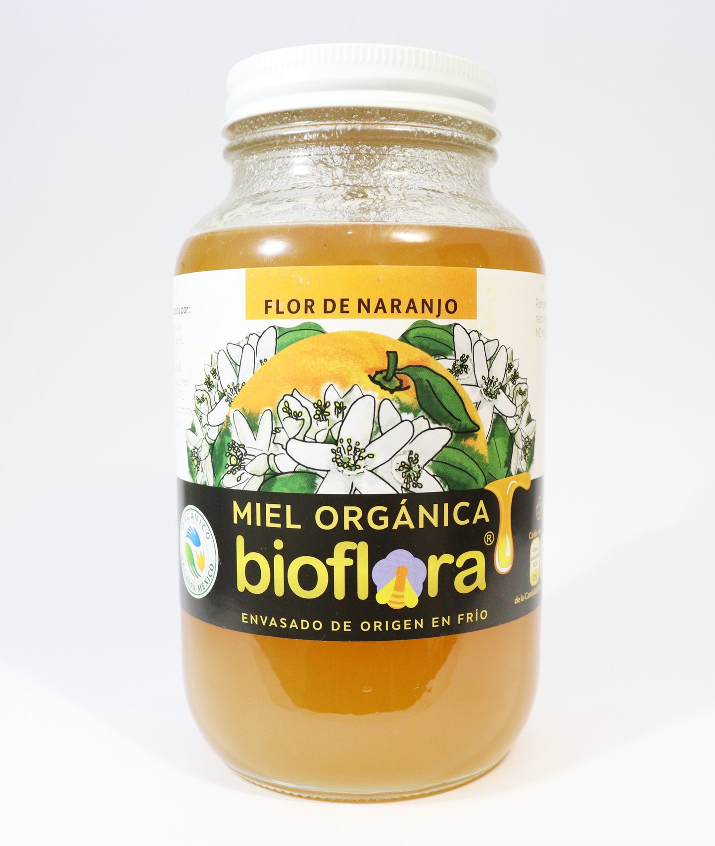 Miel orgánica por floración 1200g