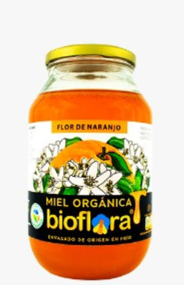Miel orgánica por floración 1200g