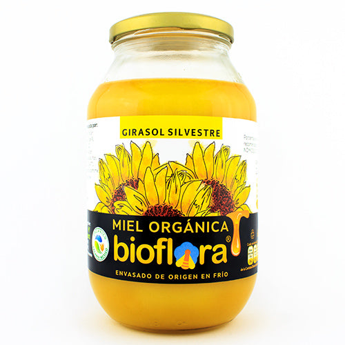 Miel orgánica por floración 1200g