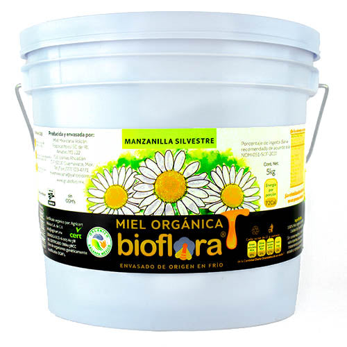 Cubeta de 5kg Miel por floración.