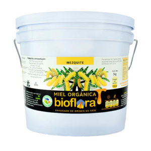 Cubeta de 5kg Miel por floración.