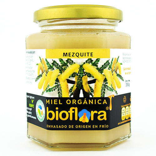 Miel orgánica por floraciones 350g
