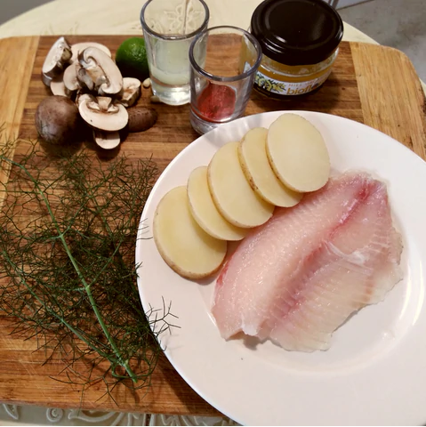 MIXIOTE DE PESCADO CON MIEL CRUDA