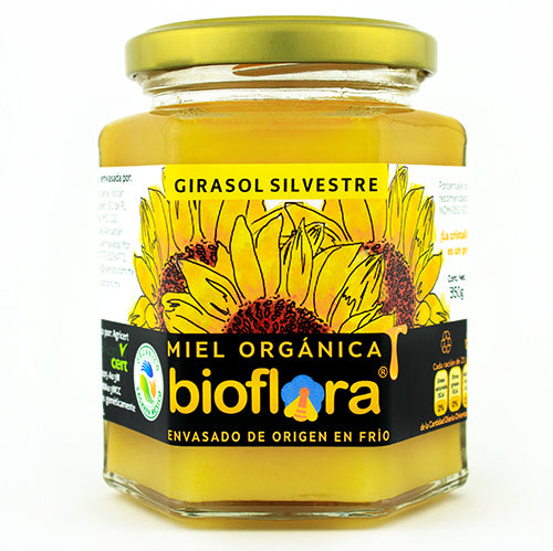 Miel orgánica por floraciones 350g