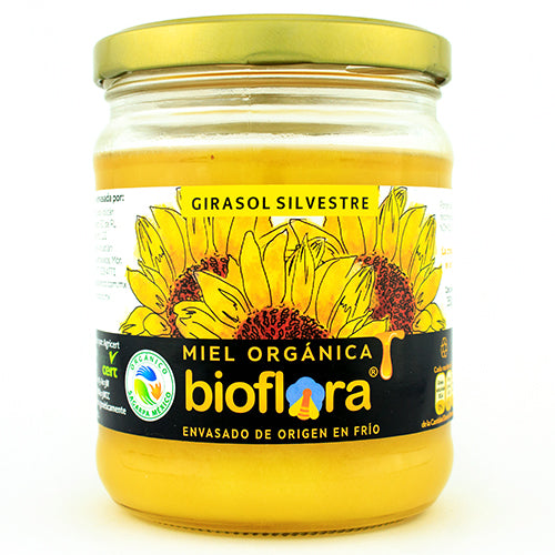 Miel orgánica por floración 550g